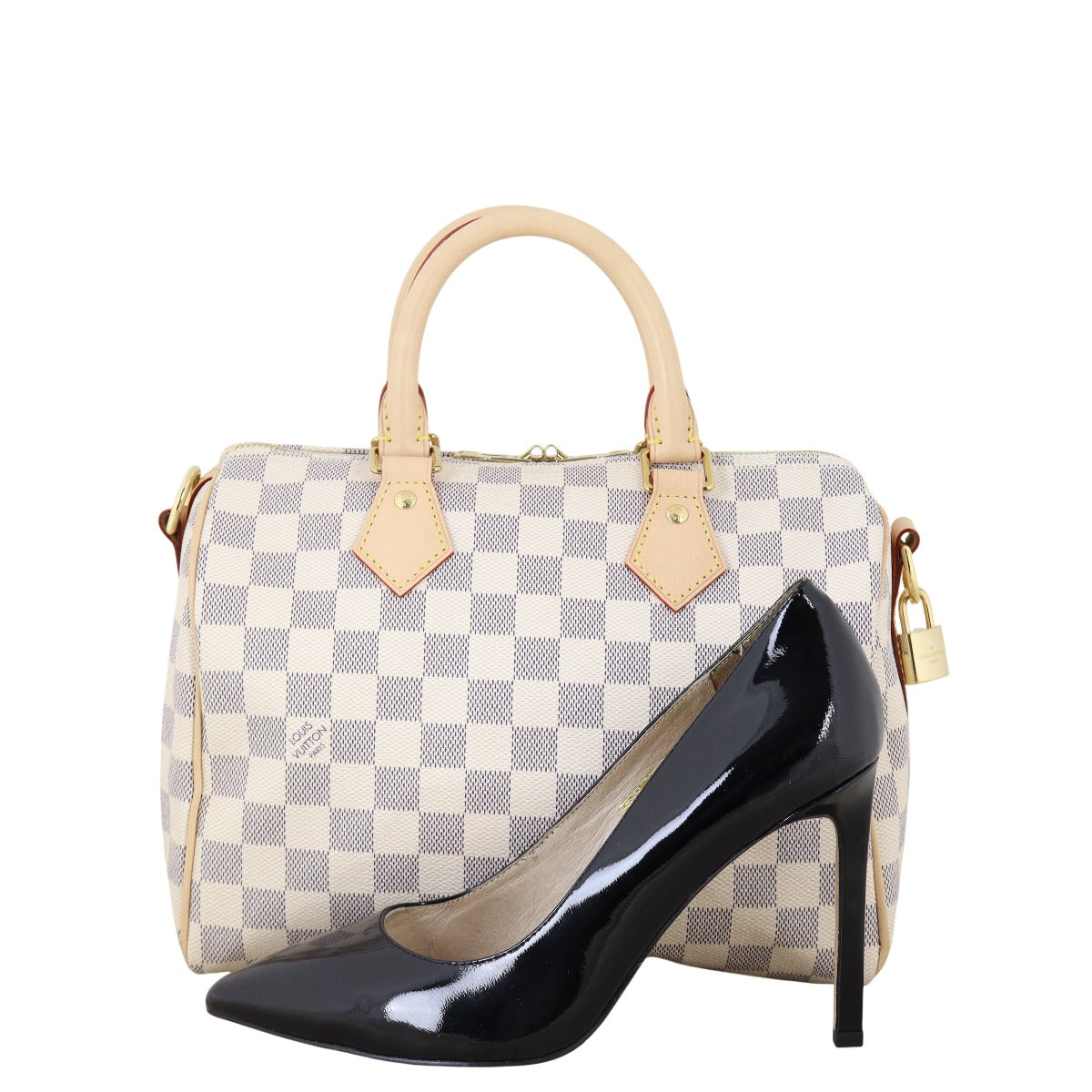 Louis Vuitton Speedy 25 Bandouliere Damier Azur