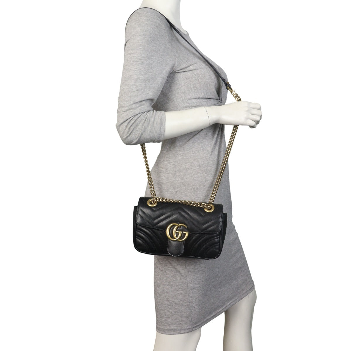 Gucci GG Marmont Matelasse Small Shoulder Bag