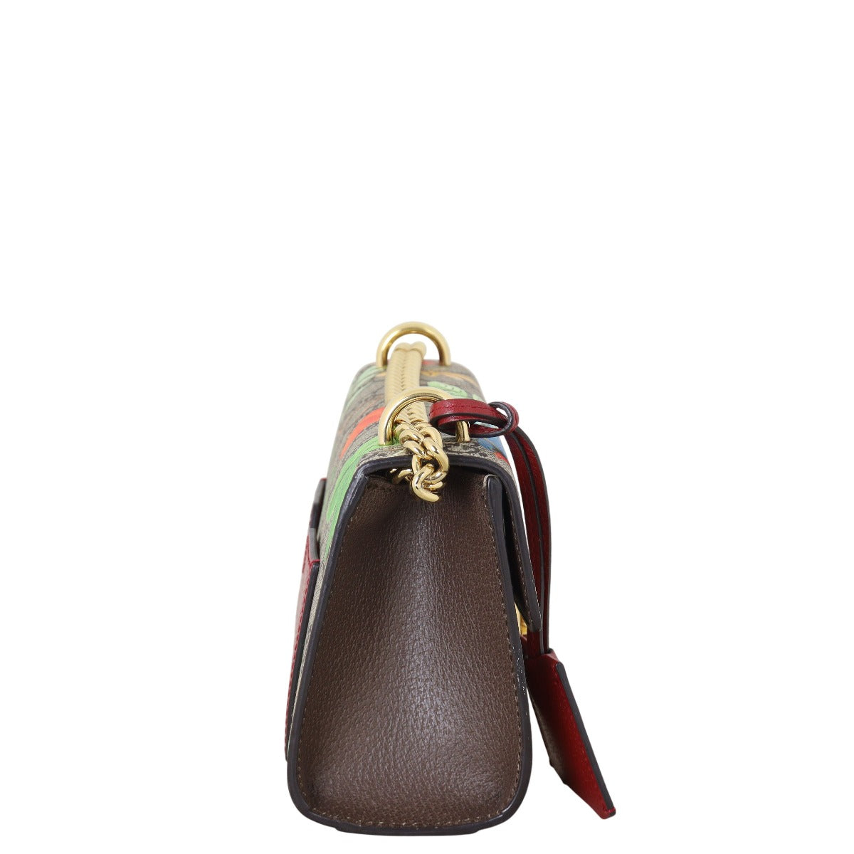 Gucci GG Supreme Tian Padlock Small Shoulder Bag