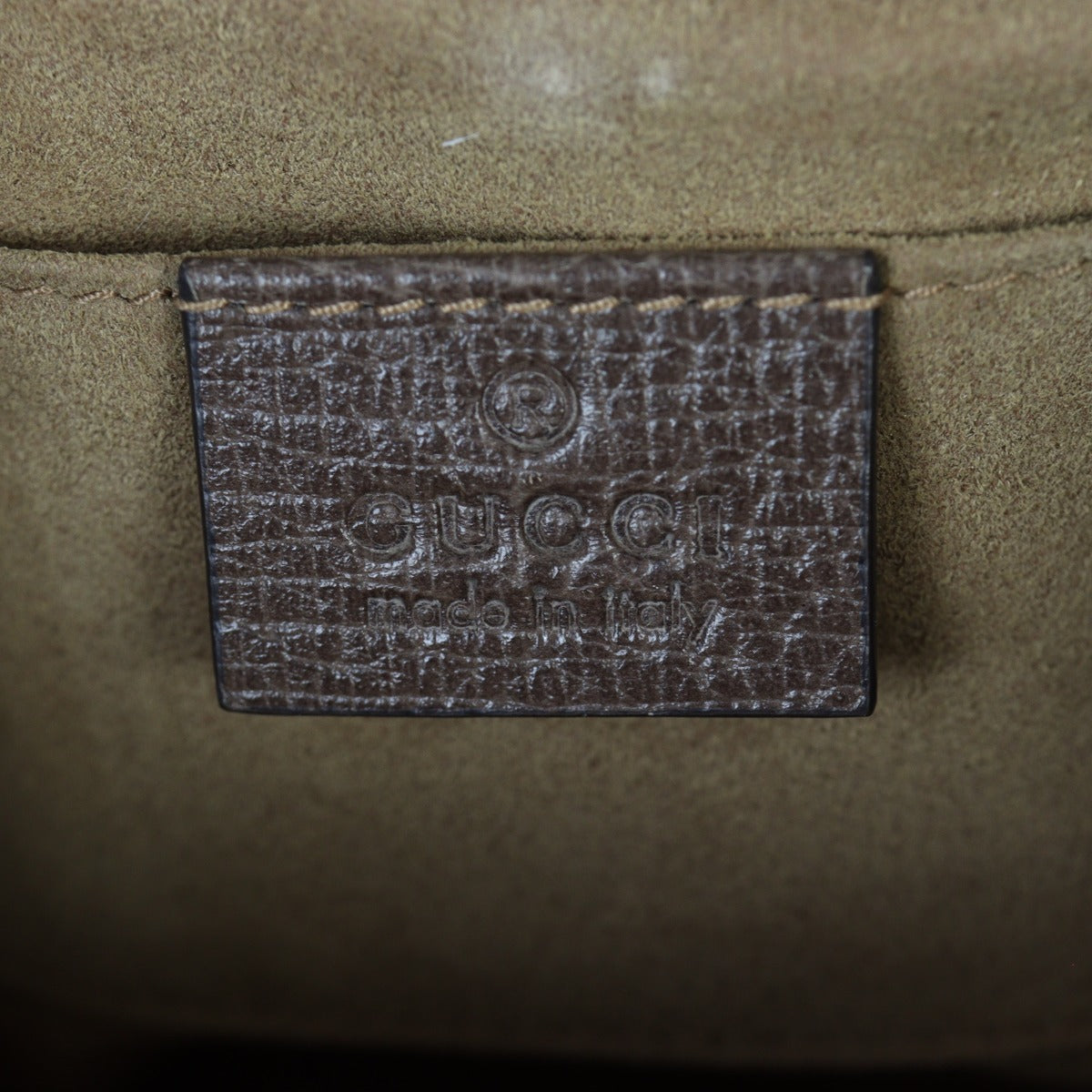 Gucci GG Supreme Tian Padlock Small Shoulder Bag