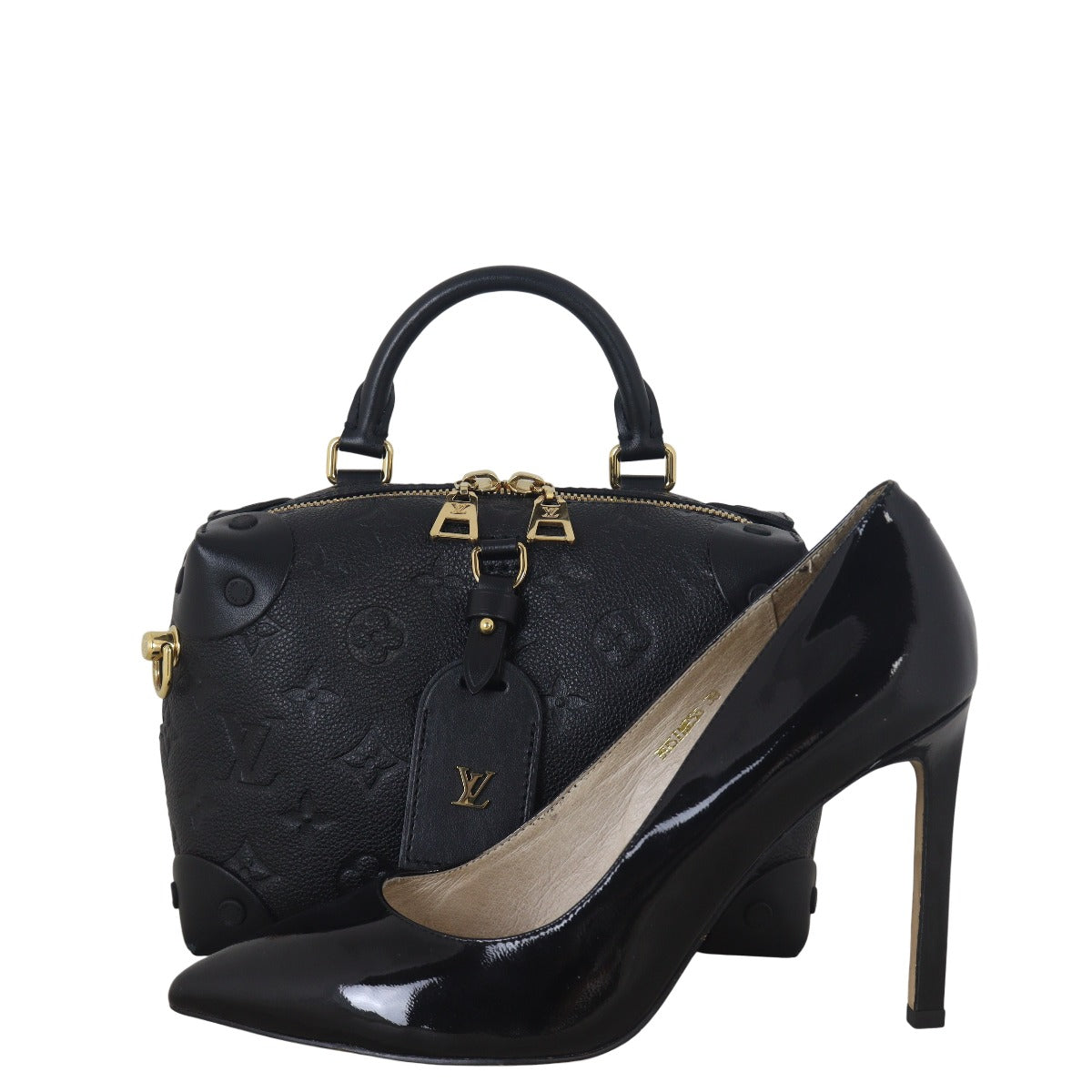 Louis Vuitton Petite Malle Souple Monogram Empreinte