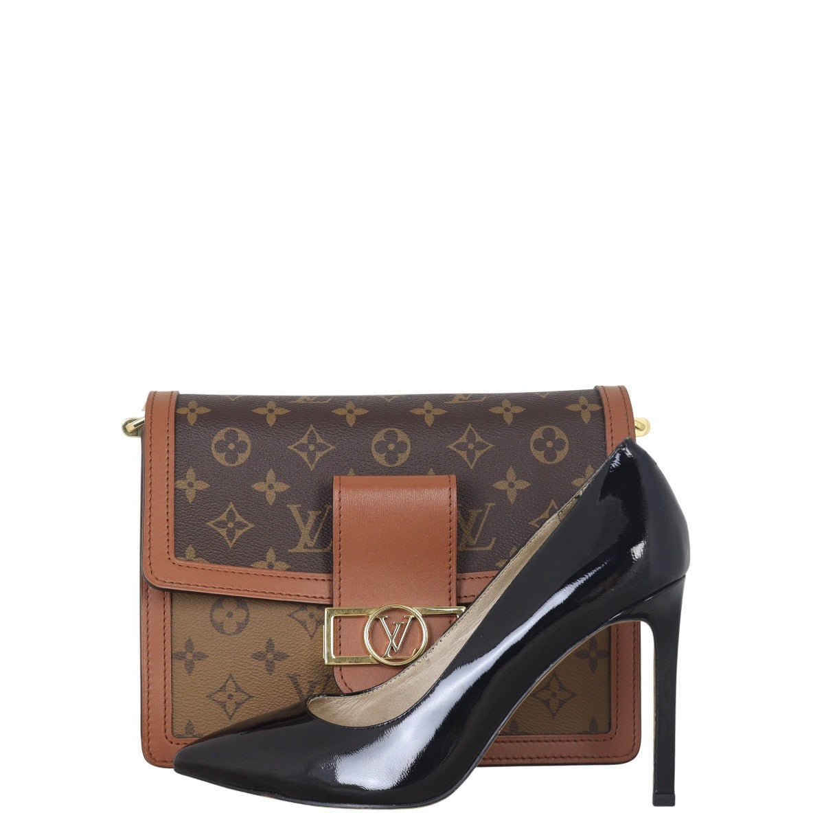 Louis Vuitton Dauphine MM Monogram Reverse