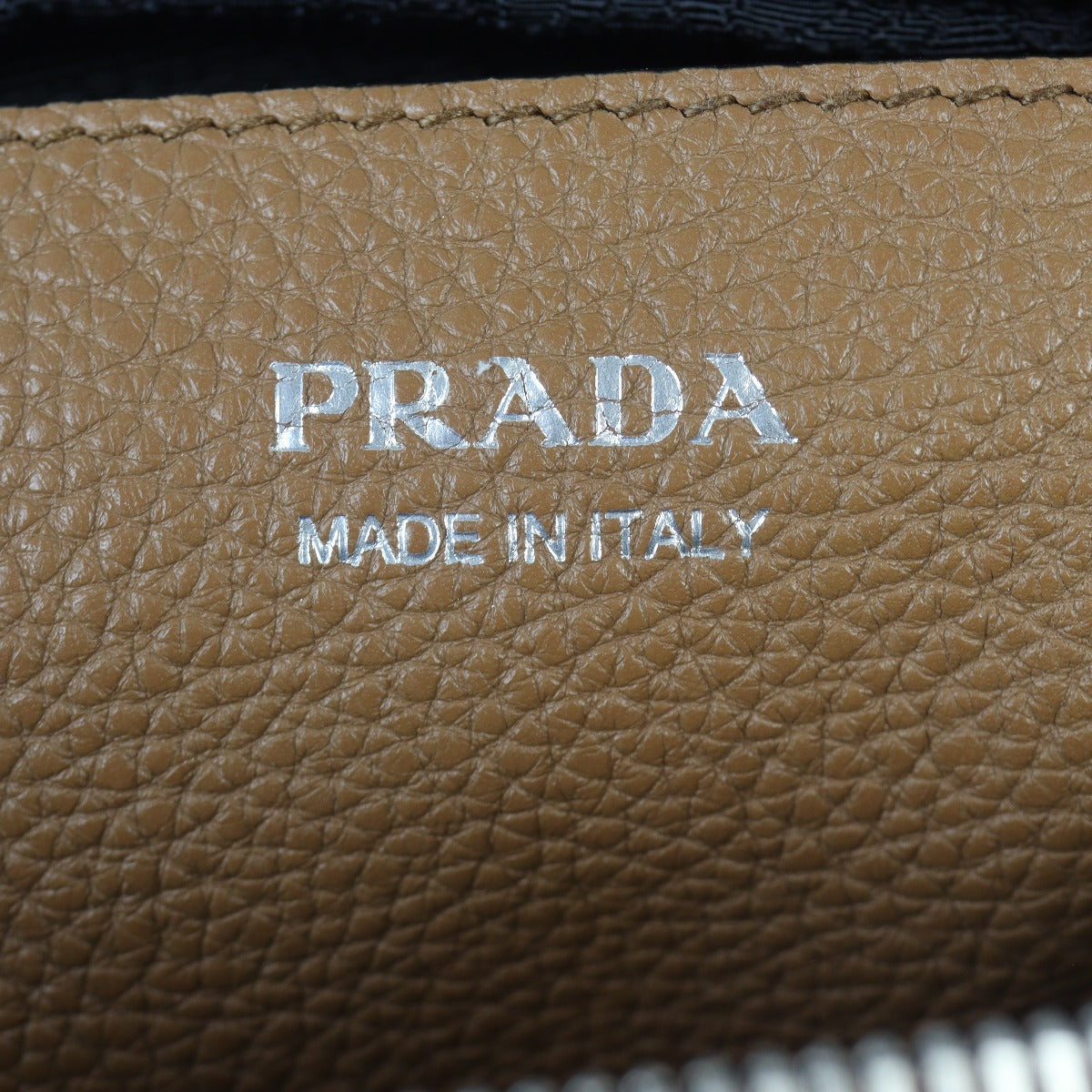 Prada Vitello Daino Double Zip Camera Bag