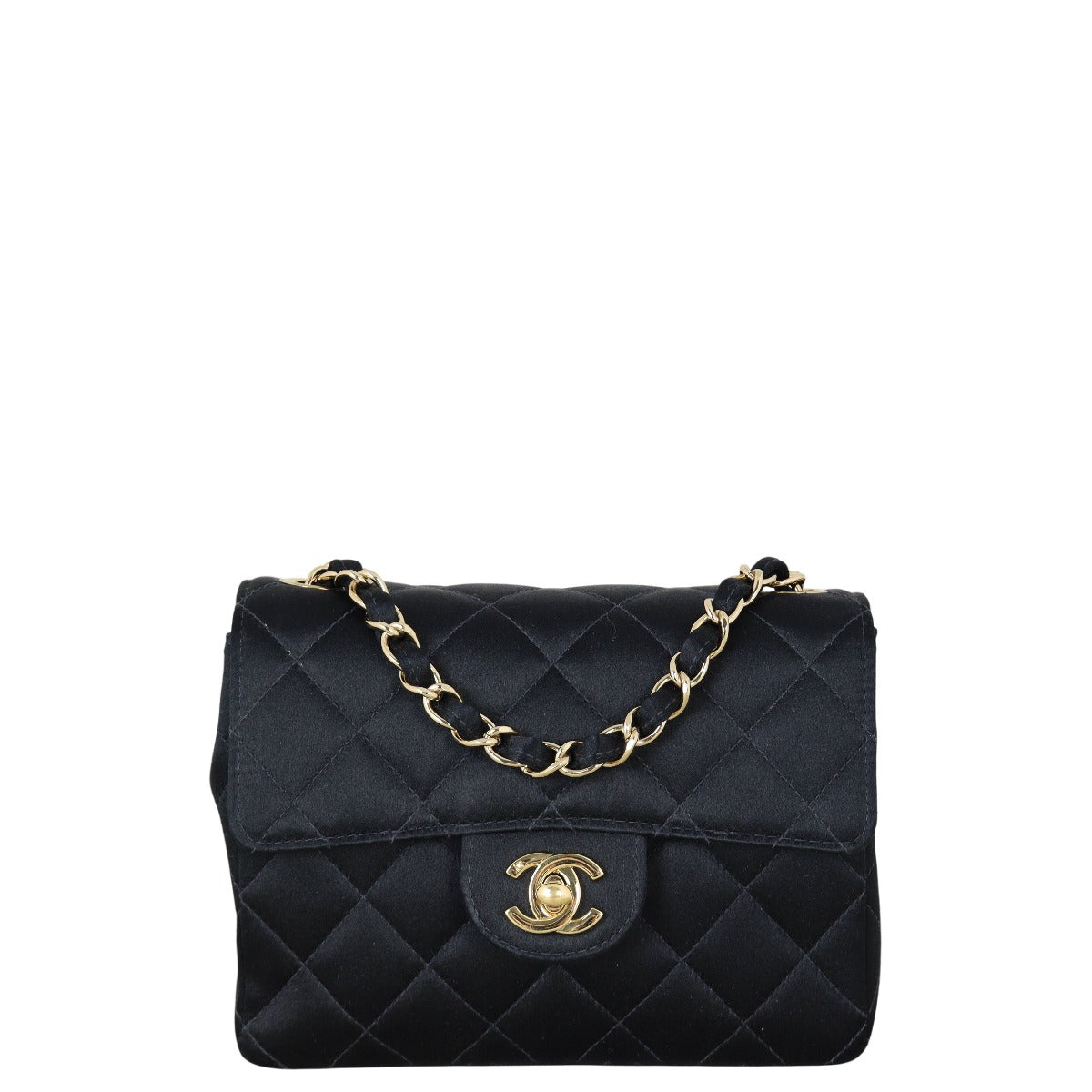 Chanel Classic Flap Mini Square Satin