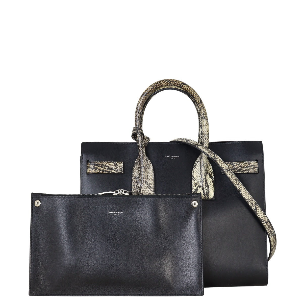 Saint Laurent Sac De Jour Small Python