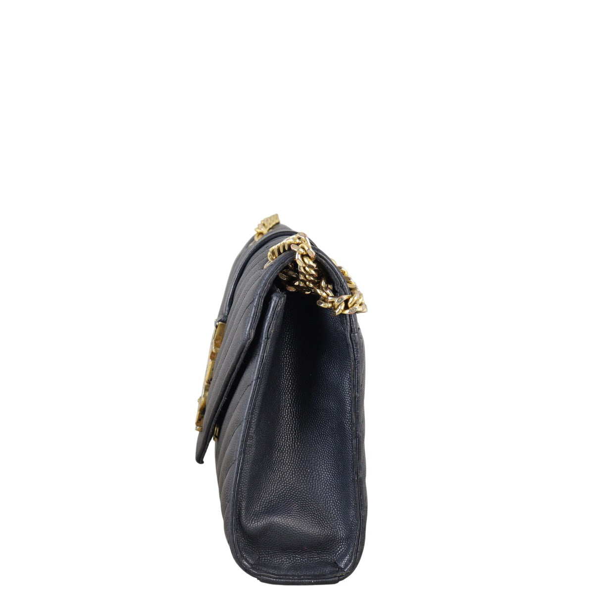 Saint Laurent Matelasse Envelope Medium Bag