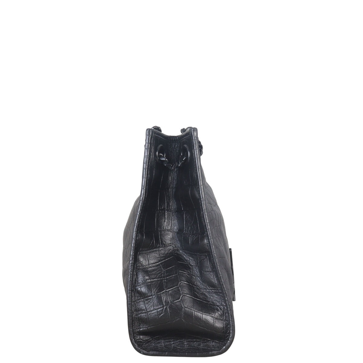 Saint Laurent Niki Tote Medium Croc Embossed