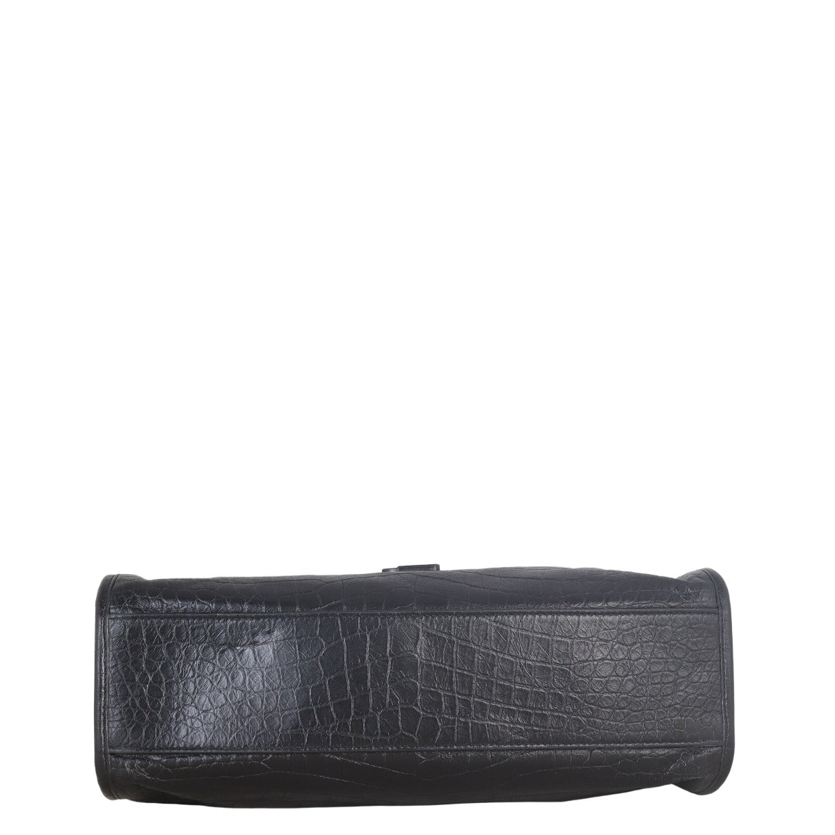 Saint Laurent Niki Tote Medium Croc Embossed