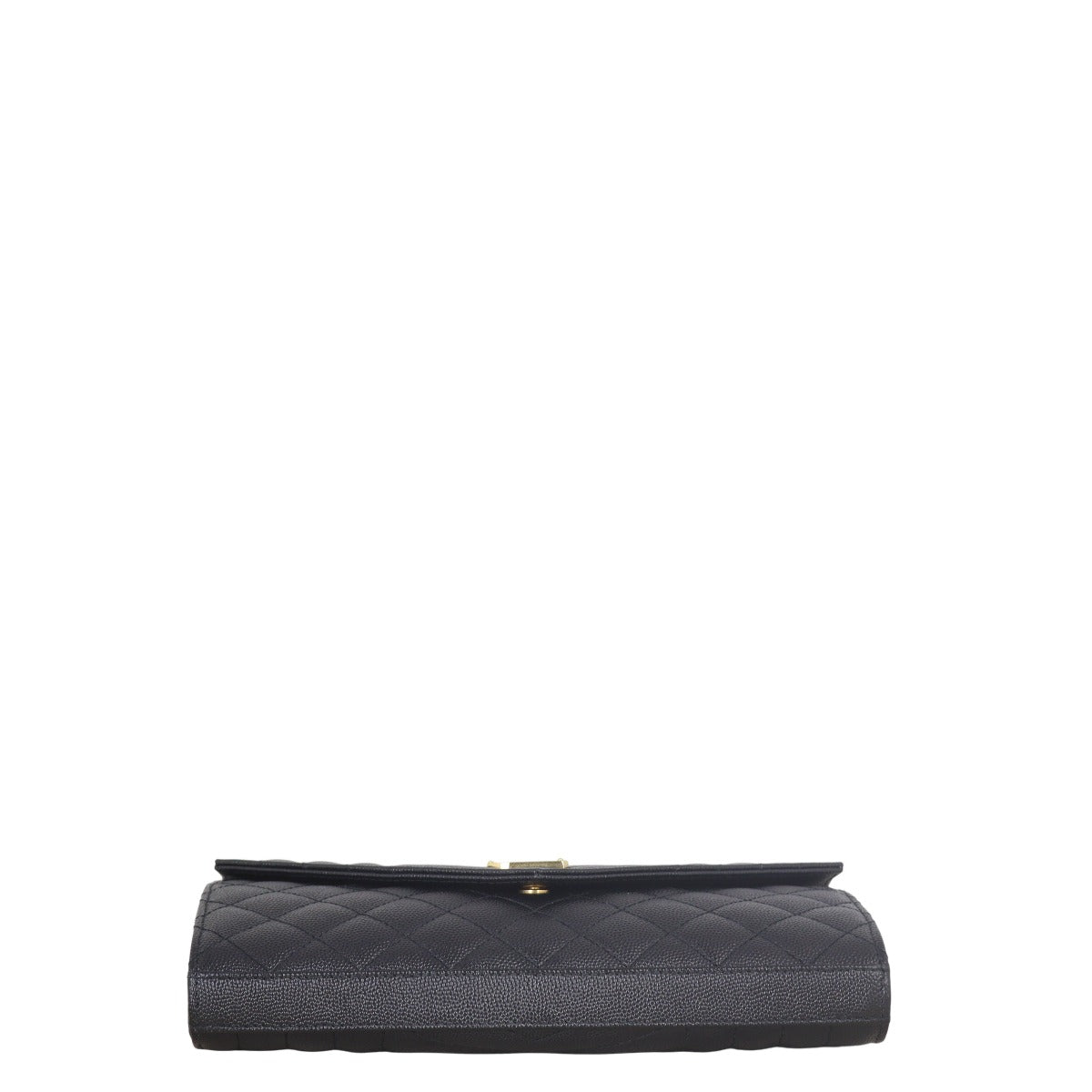 Saint Laurent Monogram Mix Matelasse Envelope Wallet on Chain