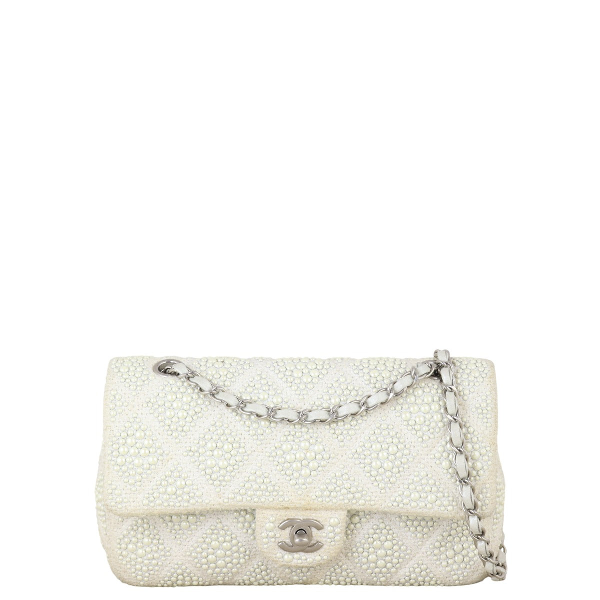 Chanel Classic Single Flap Medium Beaded