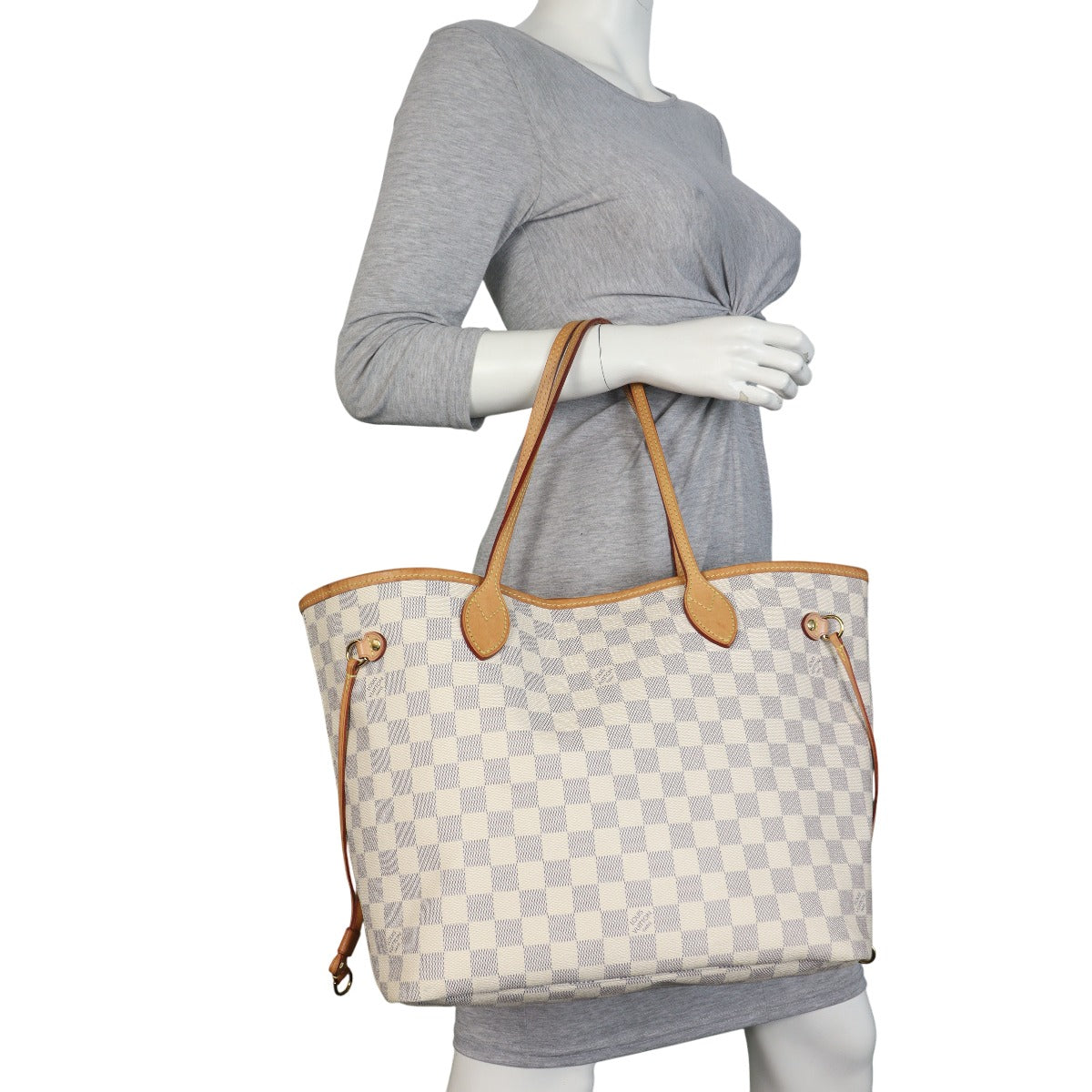 Louis Vuitton Neverfull MM Damier Azur