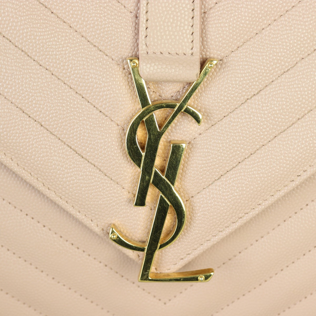 Saint Laurent Matelasse Envelope Large Bag