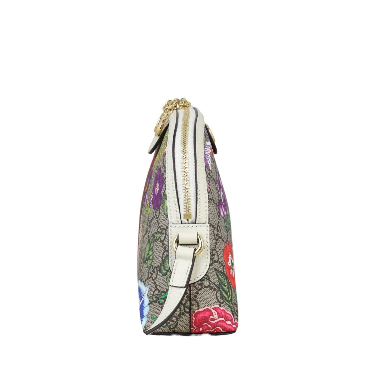 Gucci Ophidia GG Supreme Flora Small Shoulder Bag