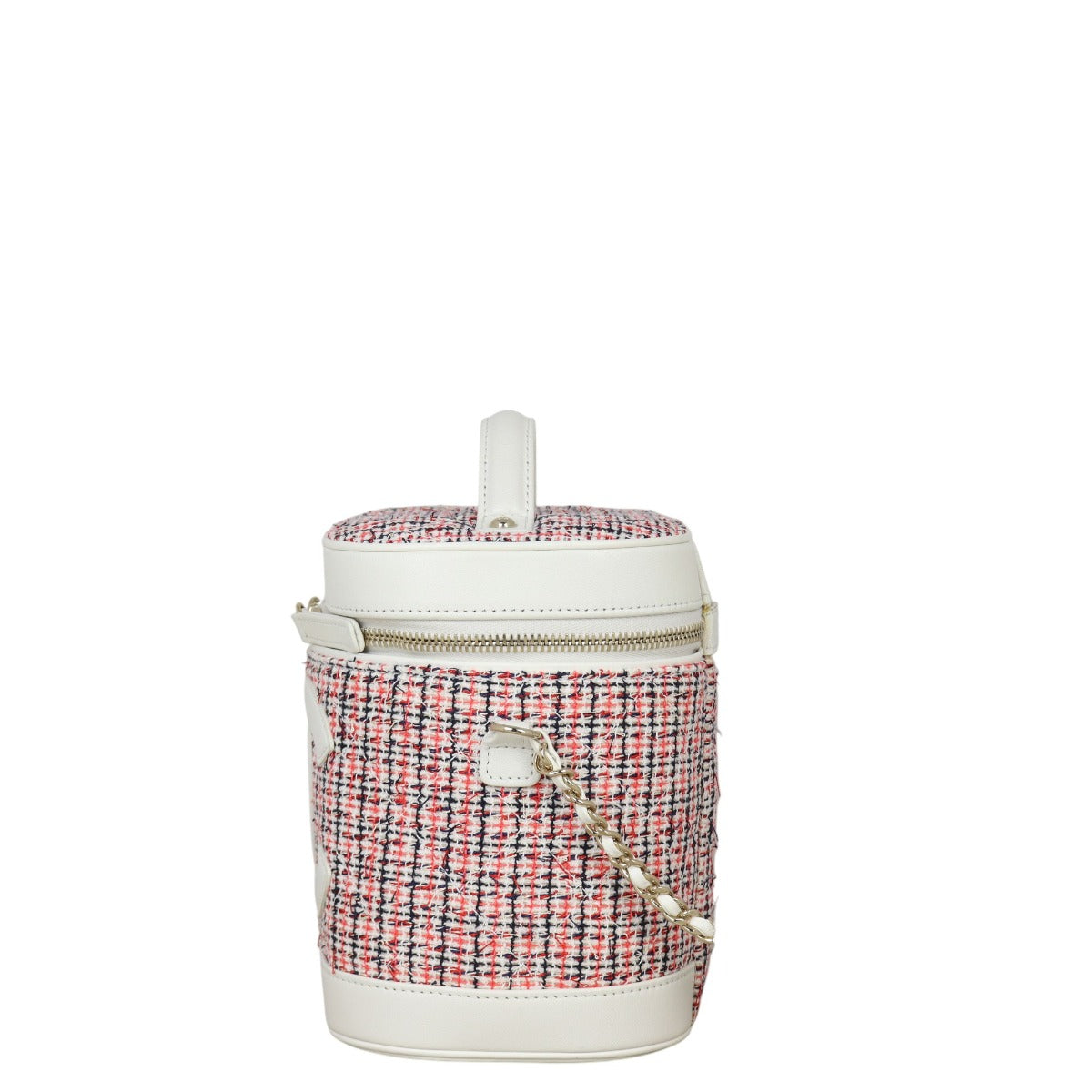 Chanel CC Tweed Vanity Case