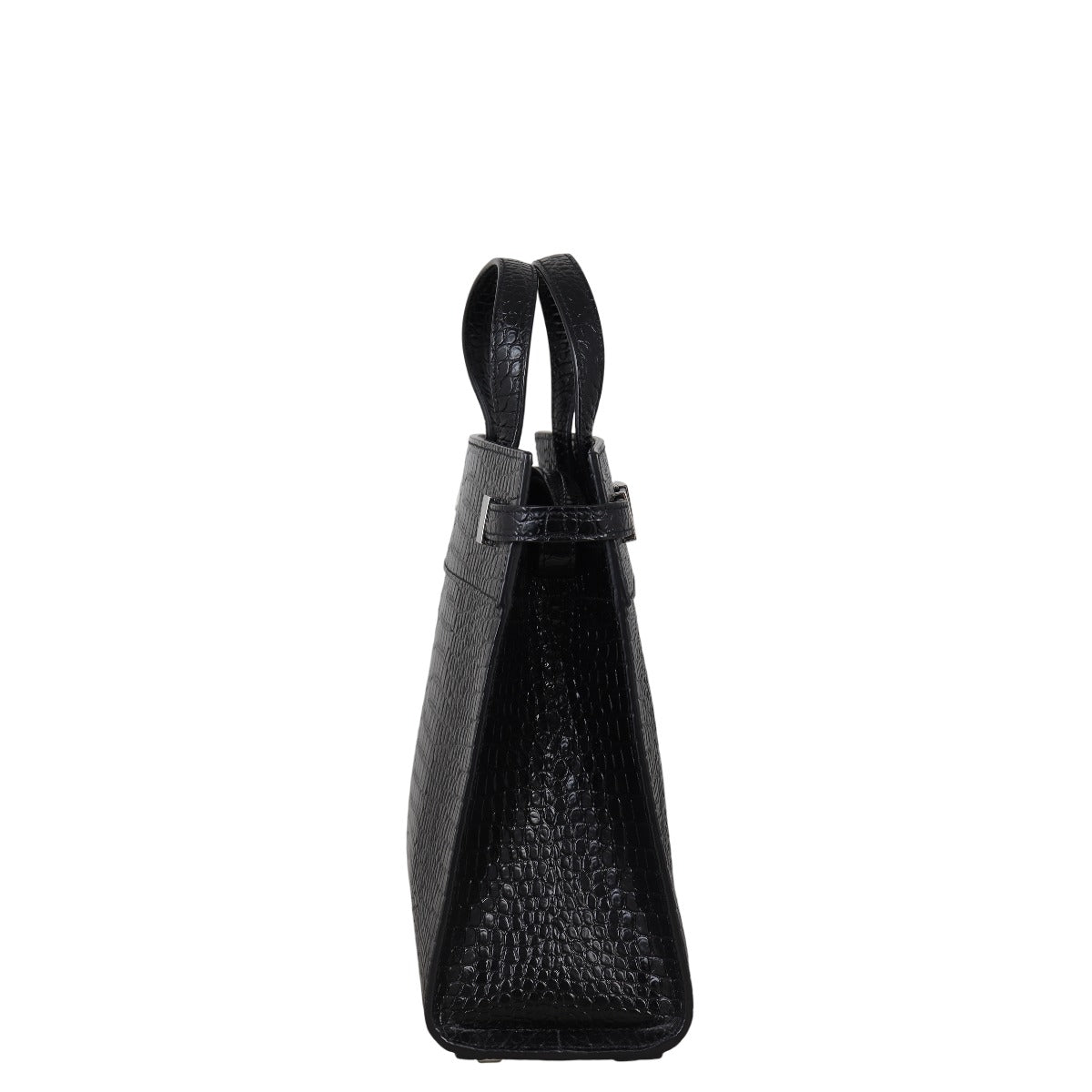 Saint Laurent Manhattan Tote Medium Croc Embossed