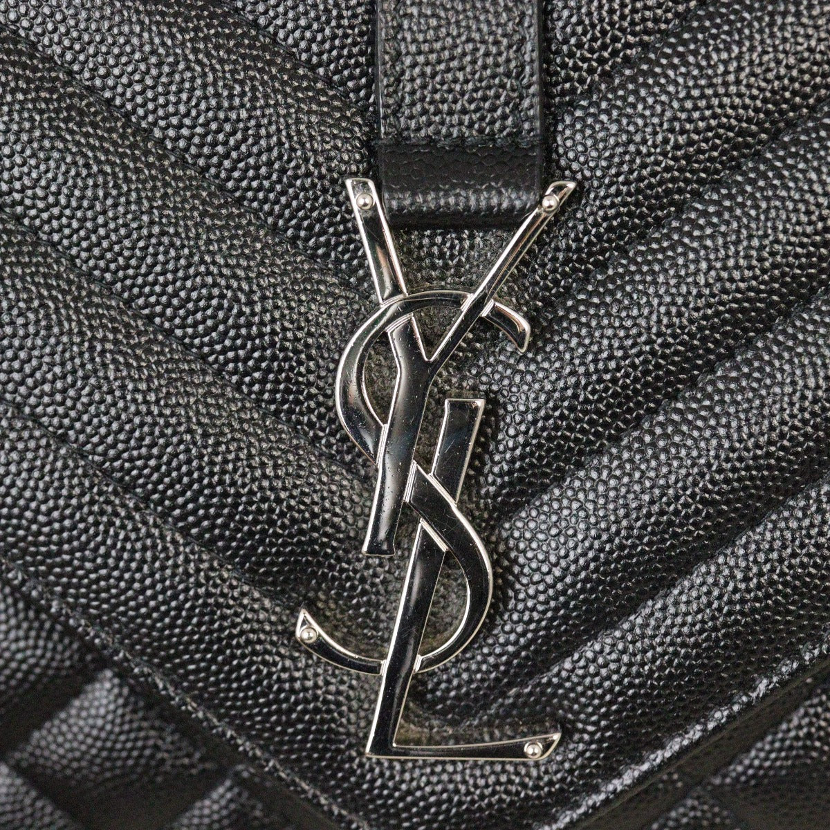 Saint Laurent Monogram Mix Matelasse Envelope Chain Bag Medium