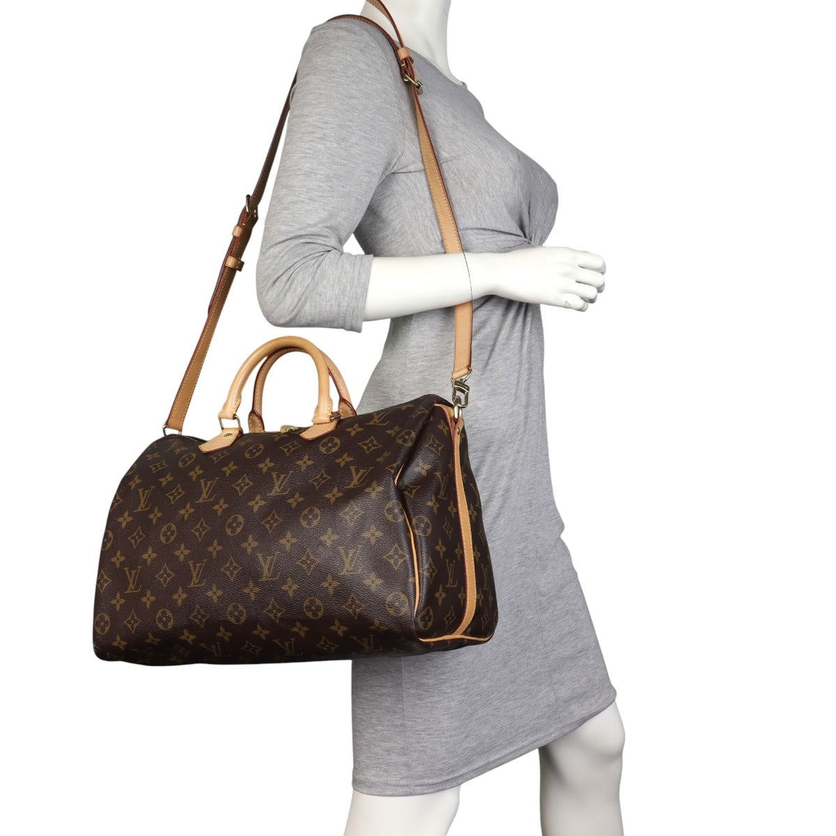 Louis Vuitton Speedy 35 Bandouliere Monogram
