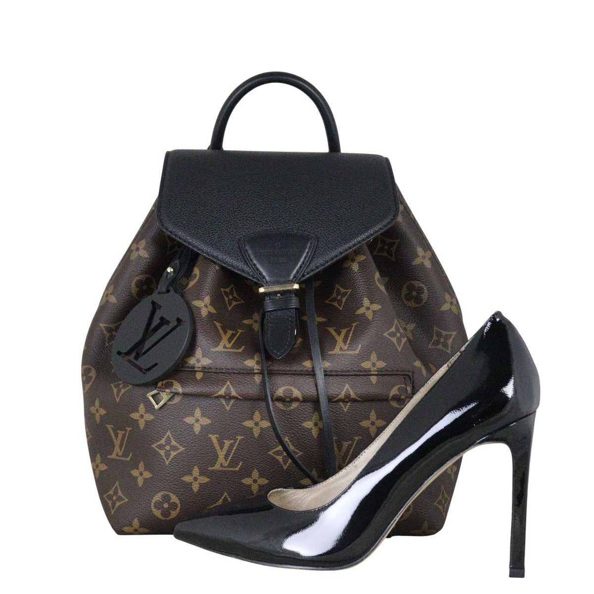 Louis Vuitton Montsouris PM Backpack Monogram Noir