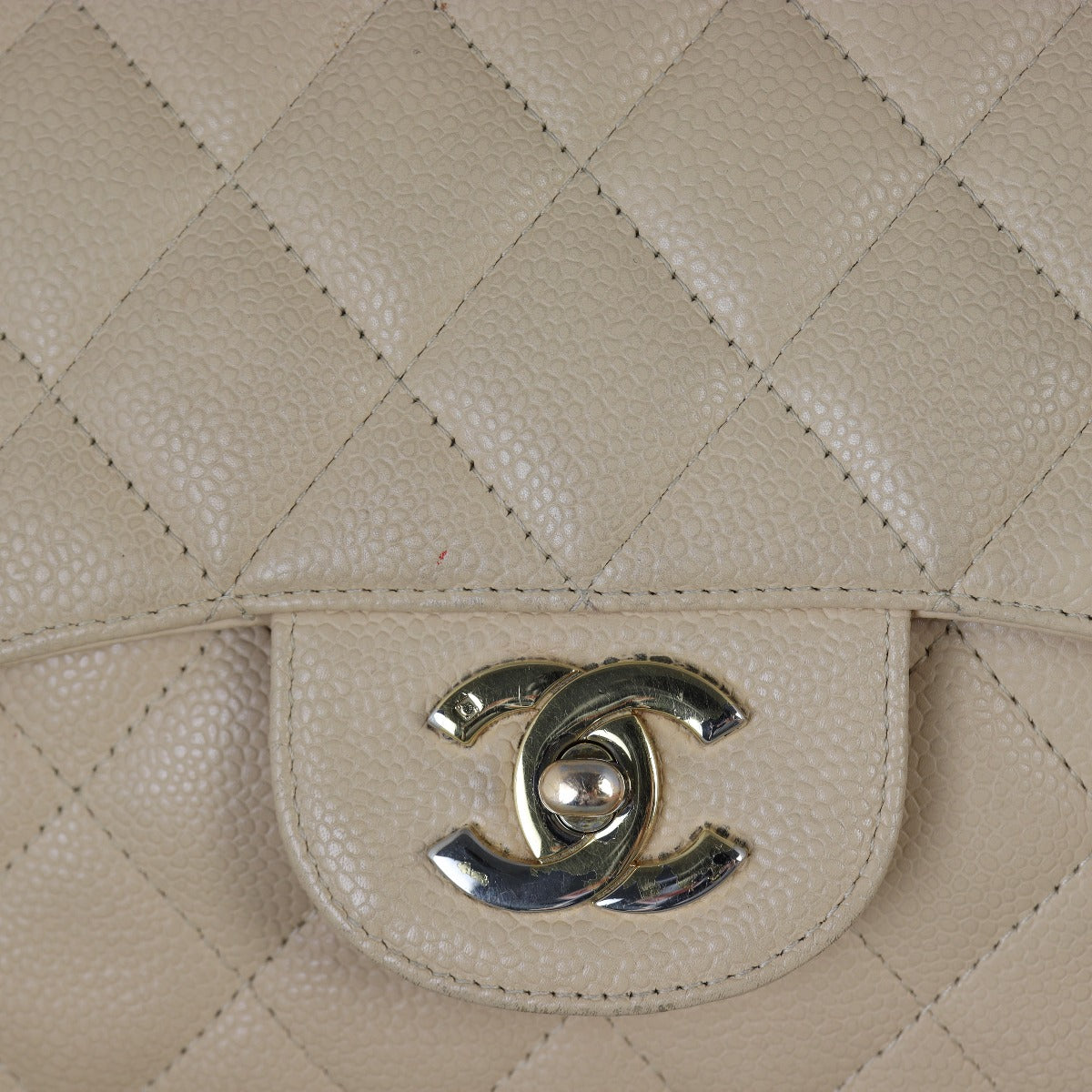 Chanel Classic Single Flap Jumbo Caviar