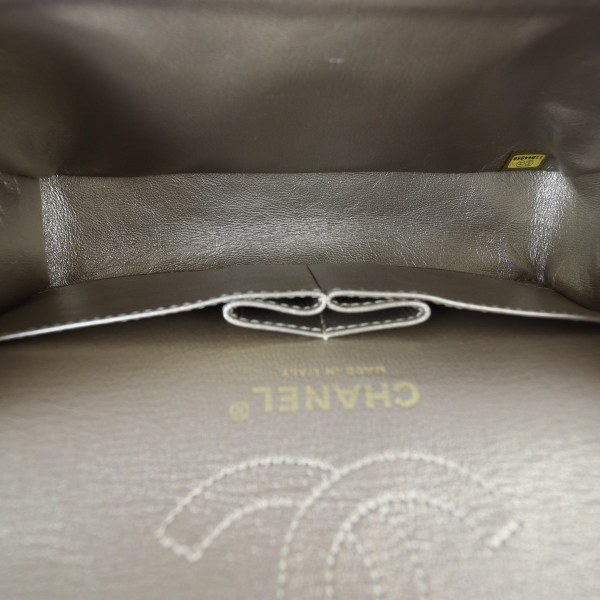 Chanel Classic Double Flap Small Metallic Bubble