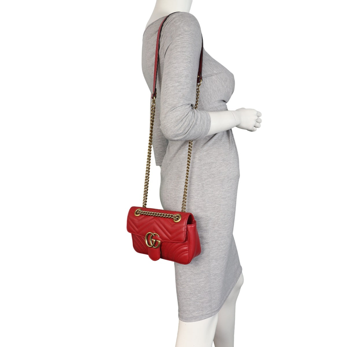 Gucci GG Marmont Matelasse Small Shoulder Bag
