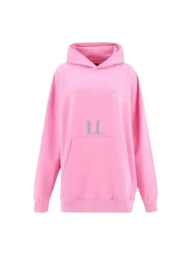 Luxury Balenciaga Trending 2025 Logo Print Hoodie Pink