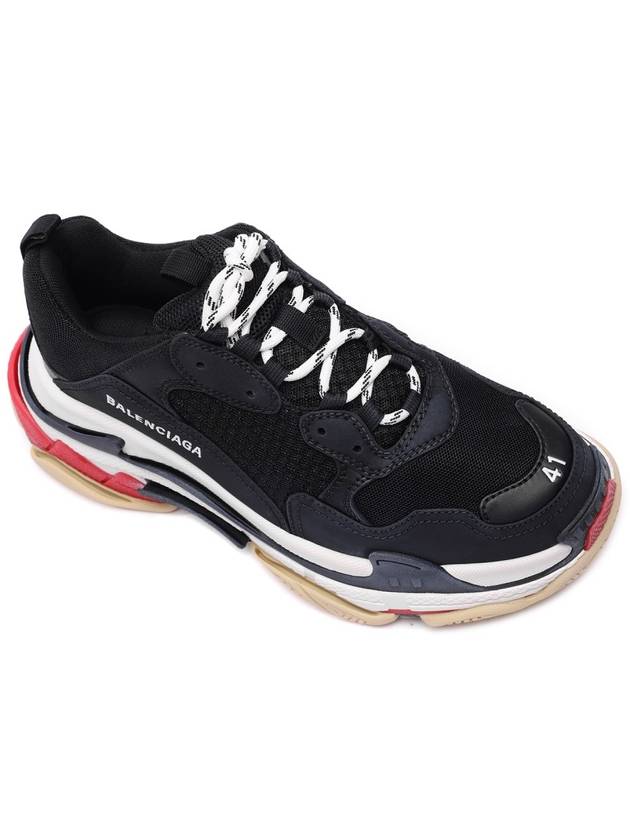 Luxury Balenciaga Trending 2025 Triple S Low Top Sneakers Black