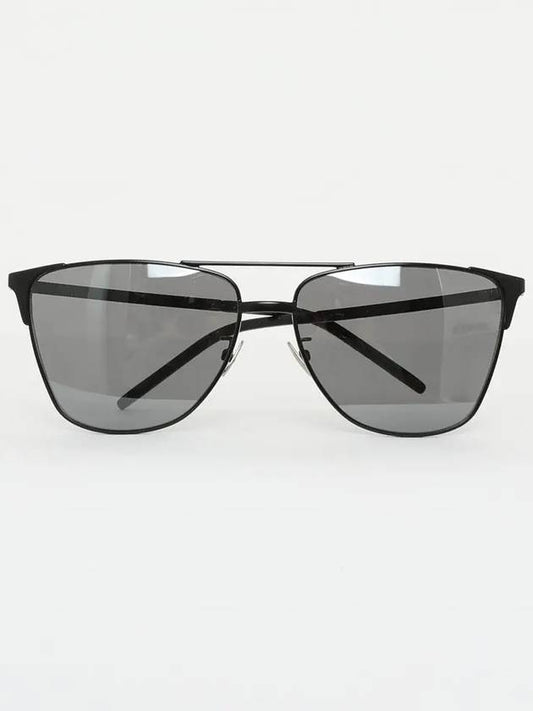 Luxury Saint Laurent Trending 2025 Eyewear Aviator Metal Sunglasses Black