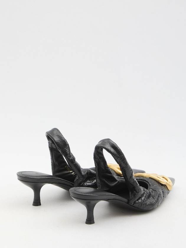 Luxury Balenciaga Trending 2025 Monaco 50mm slingback pumps
