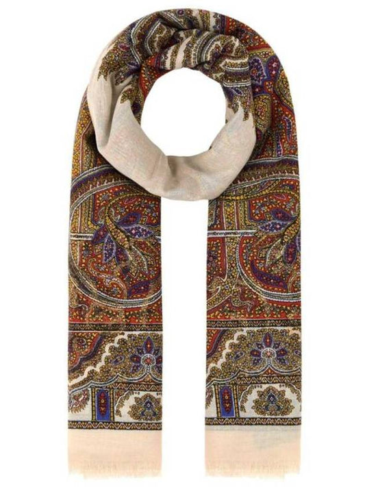 Luxury Saint Laurent Trending 2025 Paisley Print Scarf