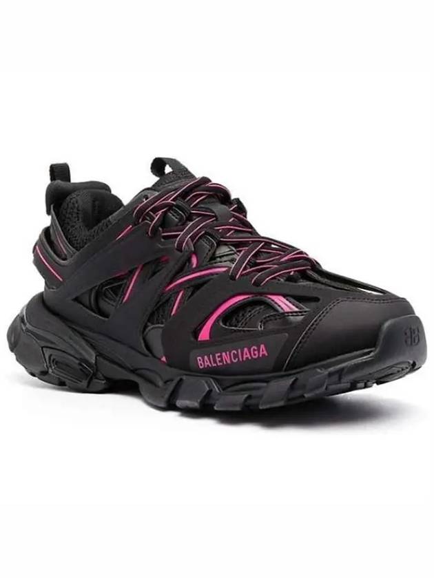 Luxury Balenciaga Trending 2025 Track Runner Low Top Sneakers Black Pink