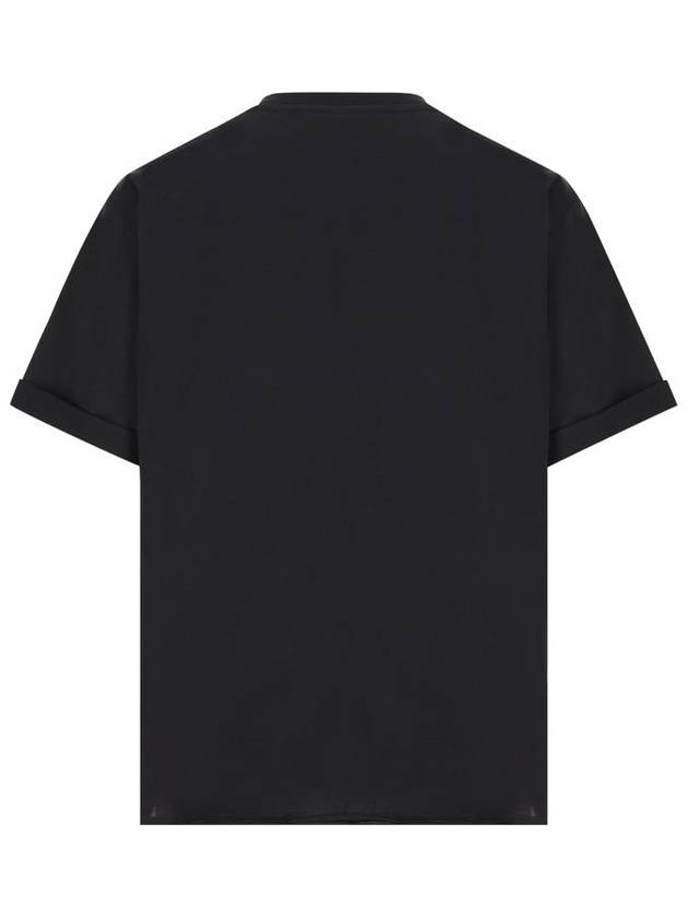 Luxury Saint Laurent Trending 2025 Rive Gauche Short Sleeve T-Shirt Black