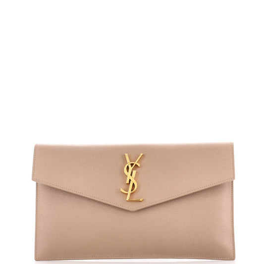 Luxury Saint Laurent Trending 2025 Uptown Pouch Leather