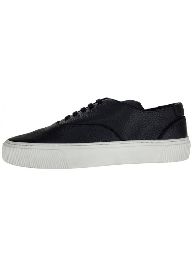 Luxury Saint Laurent Trending 2025 Venice Leather Low Top Sneakers Black
