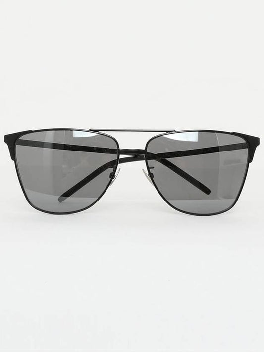 Luxury Saint Laurent Trending 2025 Eyewear Aviator Metal Sunglasses Black