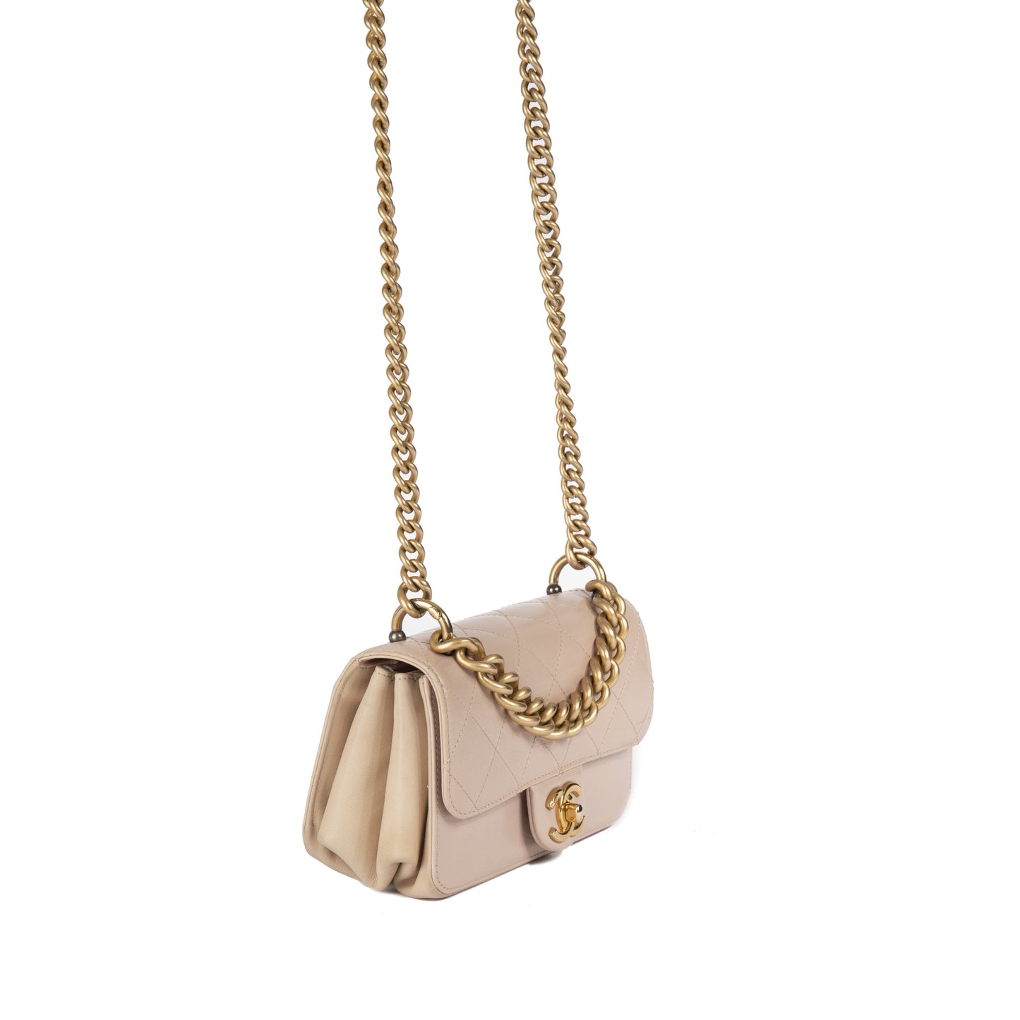 Chanel 2017 Small Straight-Lined Flap Bag