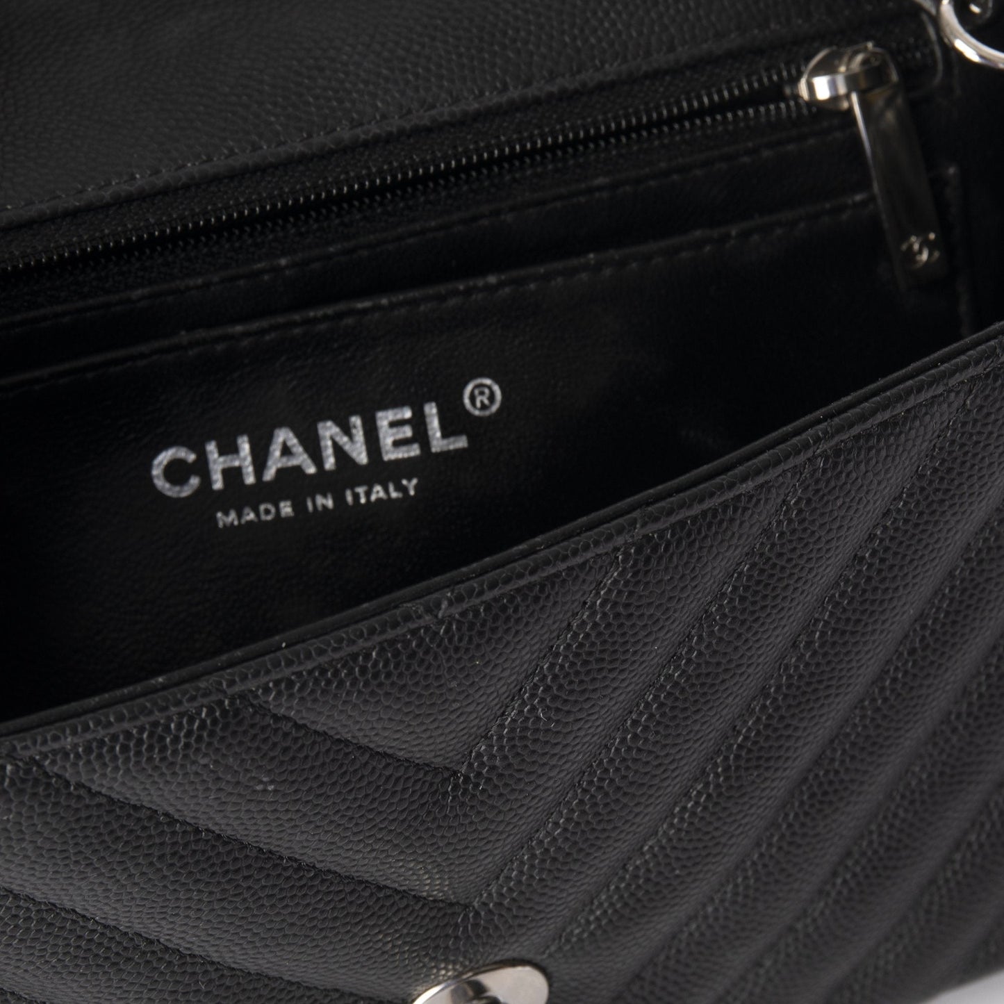 Chanel 2018 Chevron Mini Flap Bag