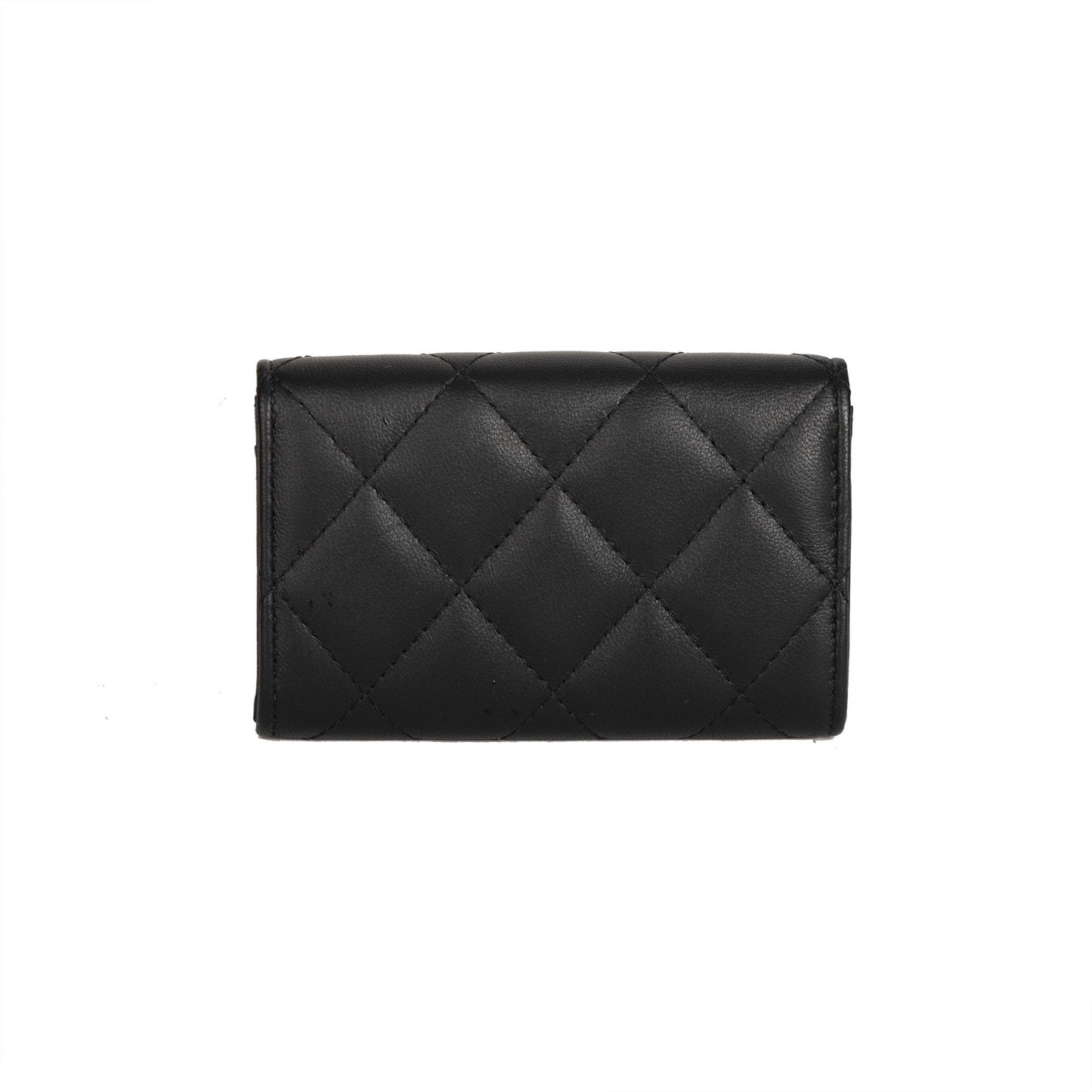 Chanel 2019 Black Lambskin Classic Card Holder