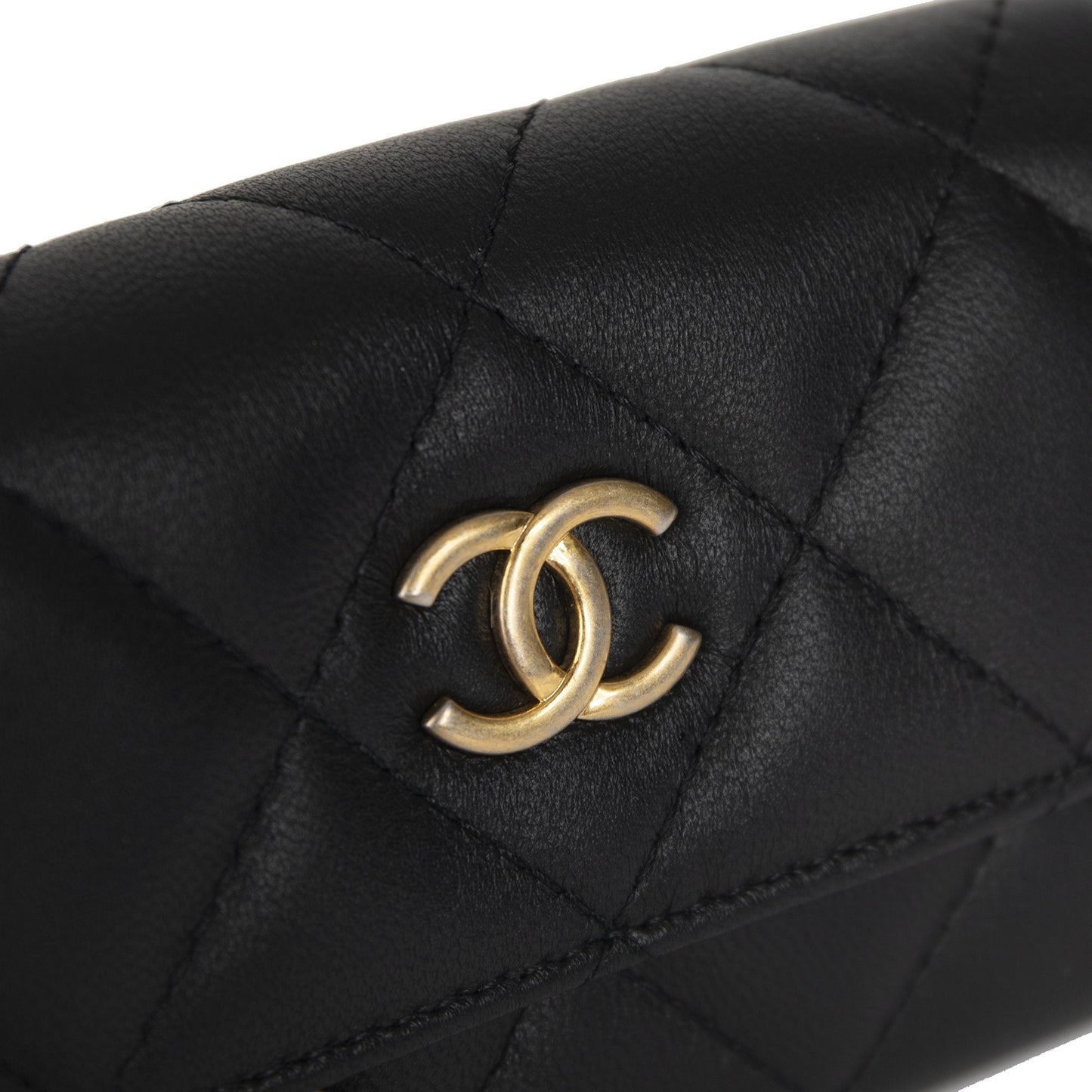 Chanel 2019 Black Lambskin Classic Card Holder