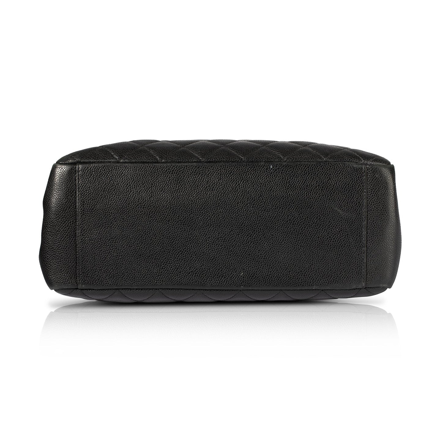 Chanel Black Caviar Leather Grand Shopping Tote (GST)