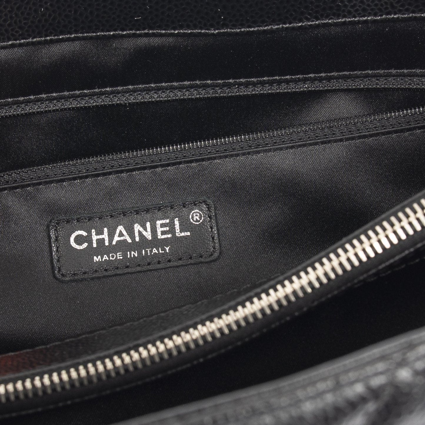 Chanel Black Caviar Leather XL Grand Shopping Tote (GST)