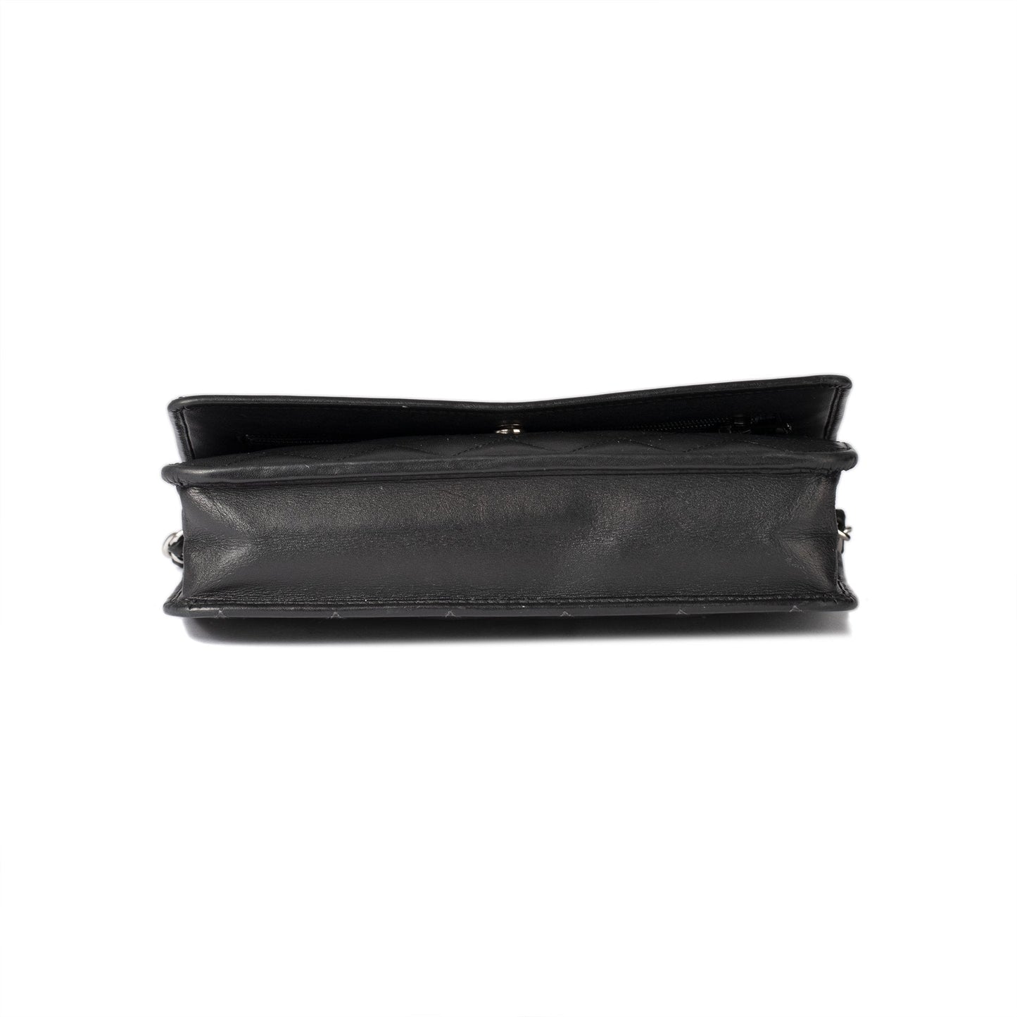 Chanel Black Ligne Cambon Wallet on Chain