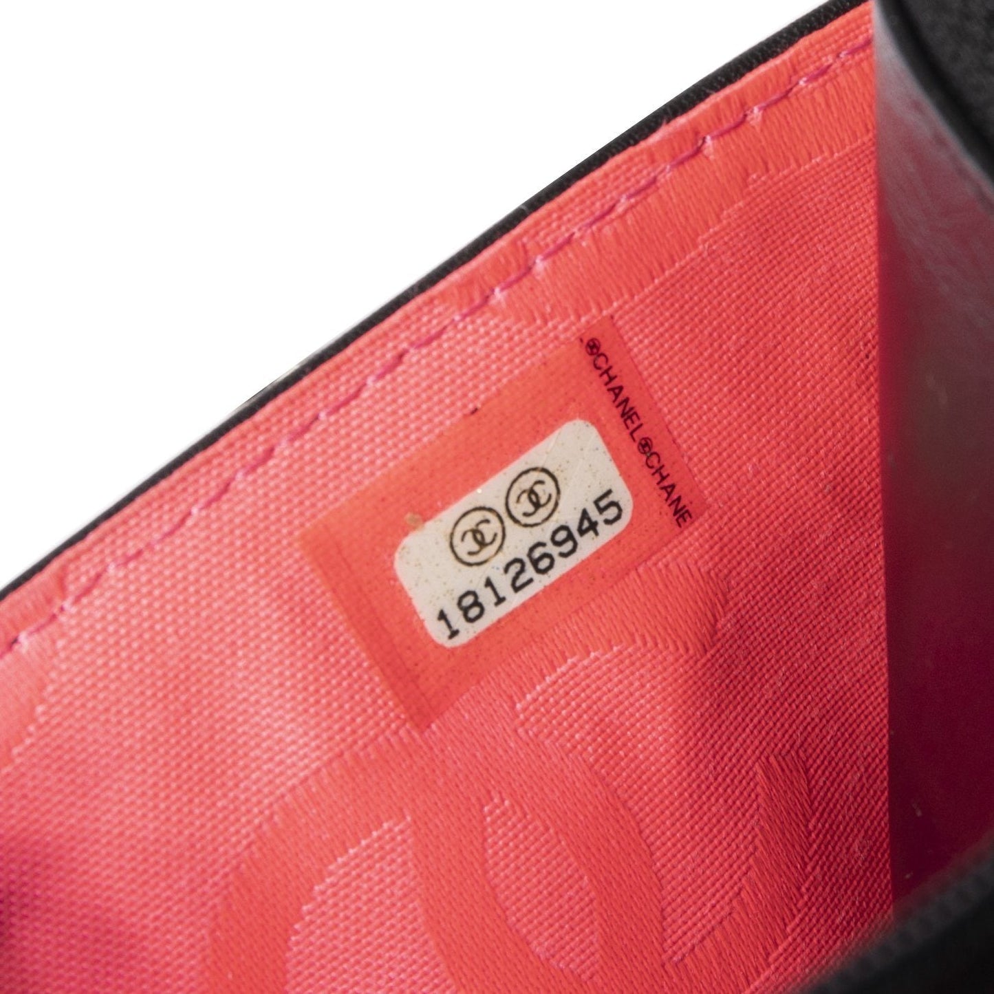 Chanel Black Ligne Cambon Wallet on Chain