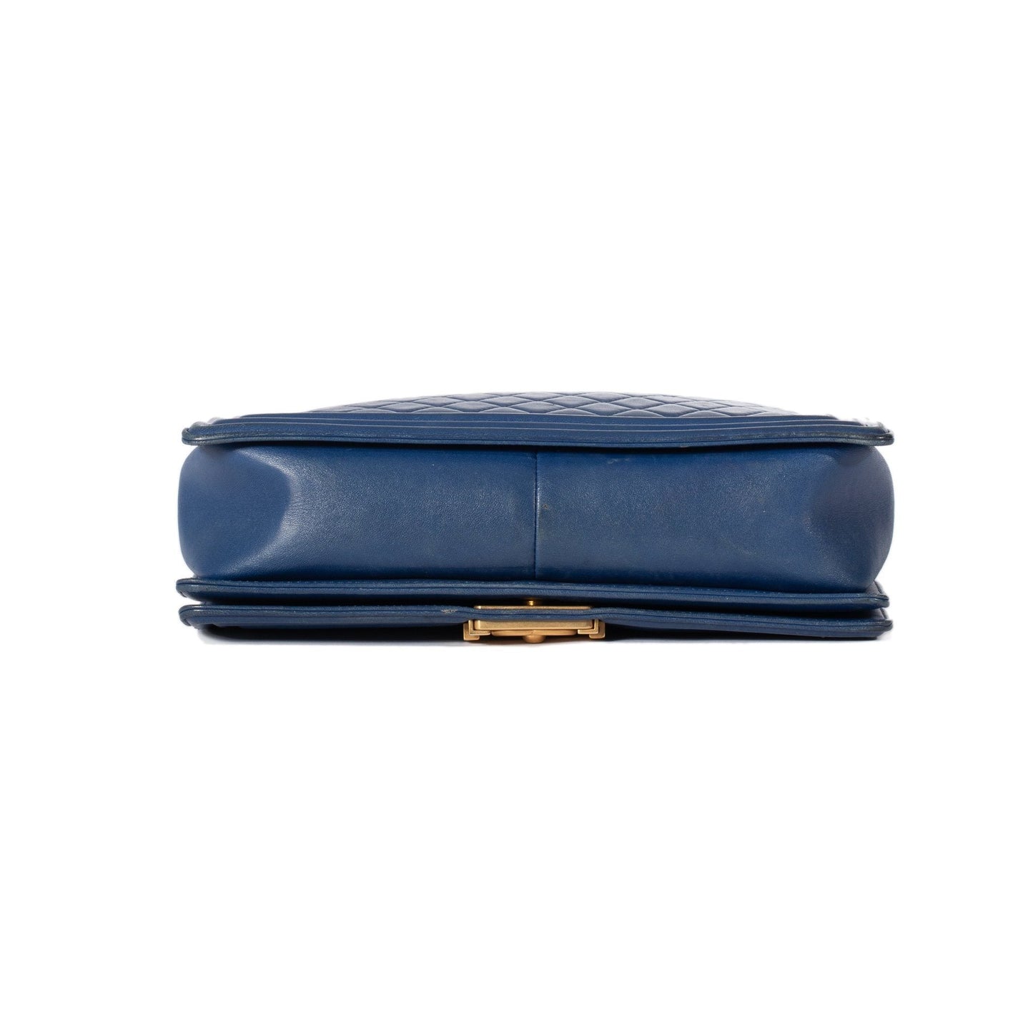 Chanel Blue Large Boy Bag