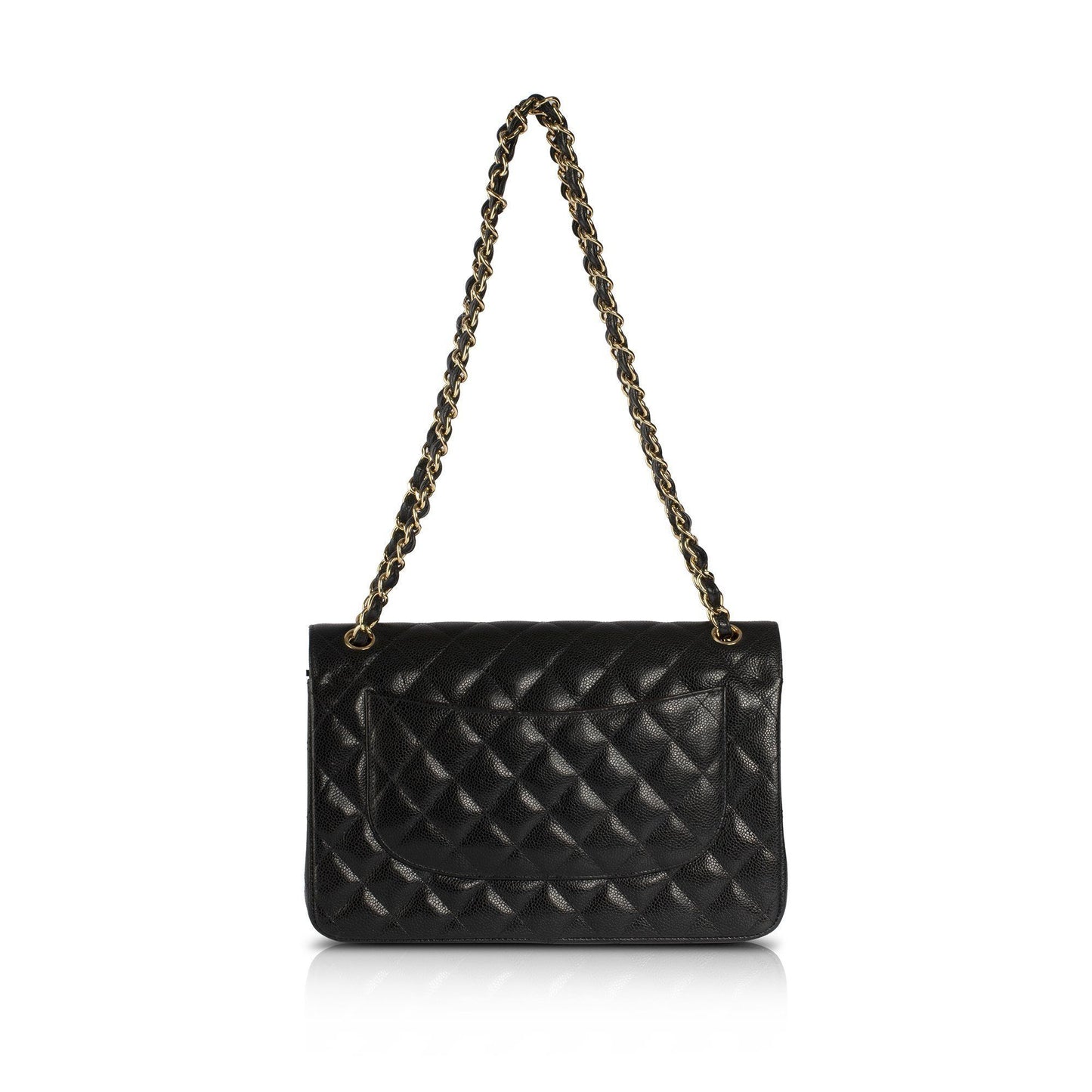Chanel Caviar Classic Jumbo Double Flap Bag