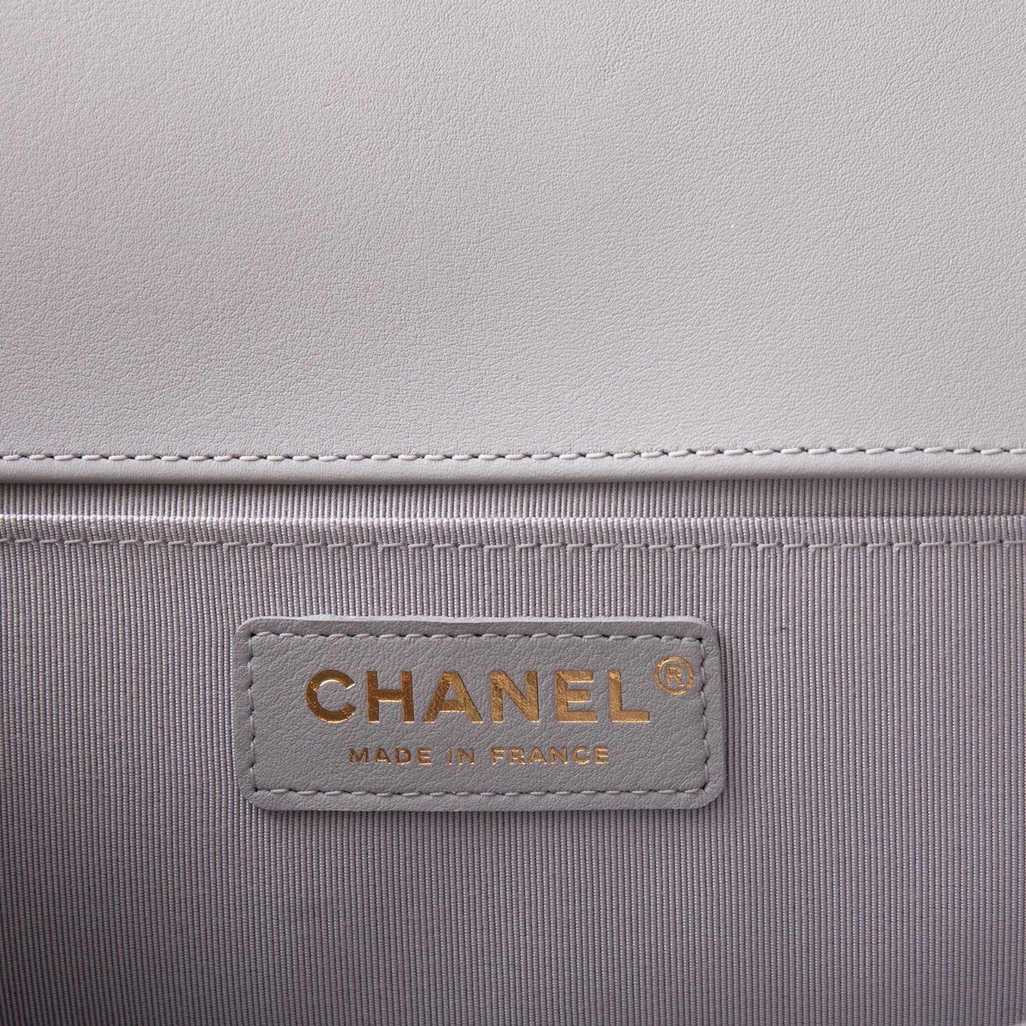 Chanel Grey Medium Boy Bag
