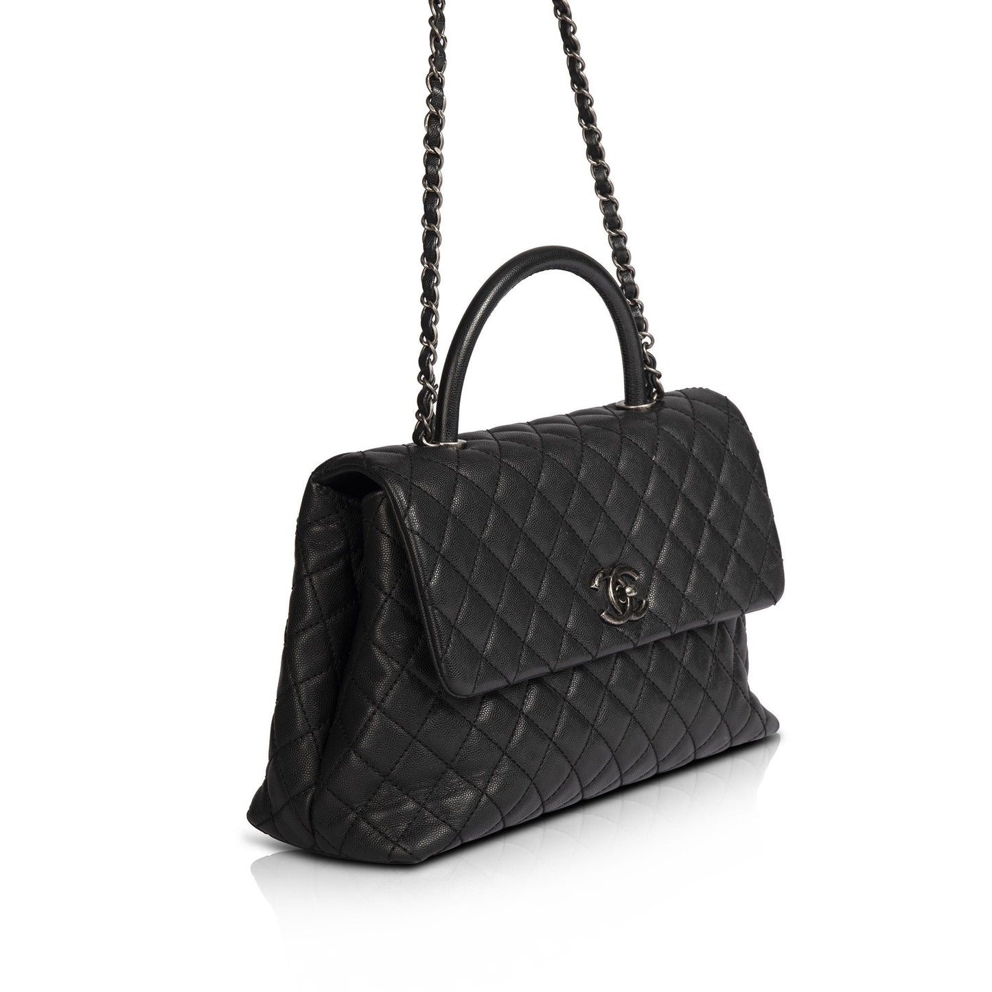 Chanel Large Coco Handle Bag
