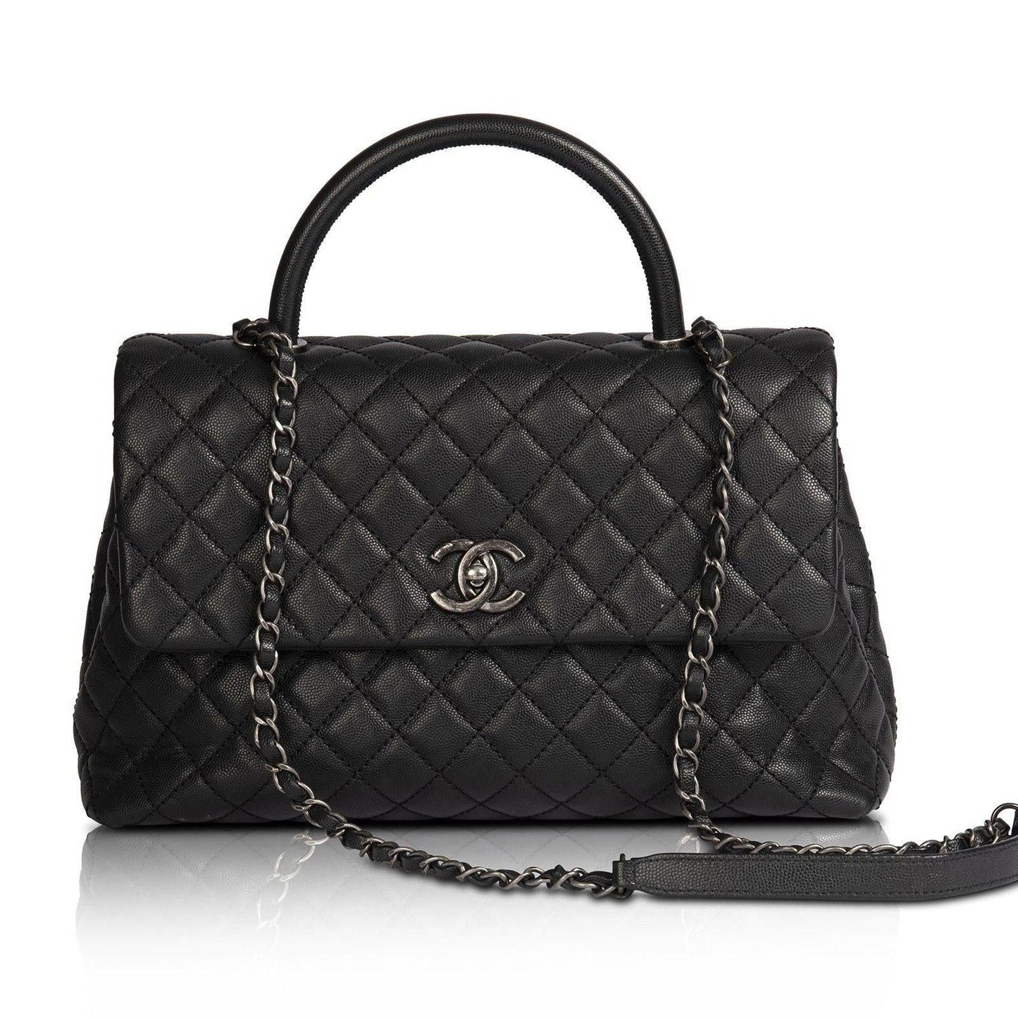 Chanel Large Coco Handle Bag
