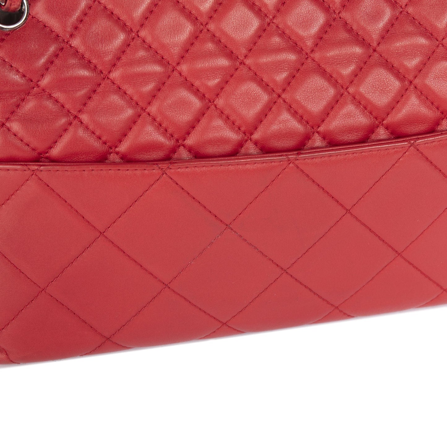 Chanel Red In The Business Flap Bag