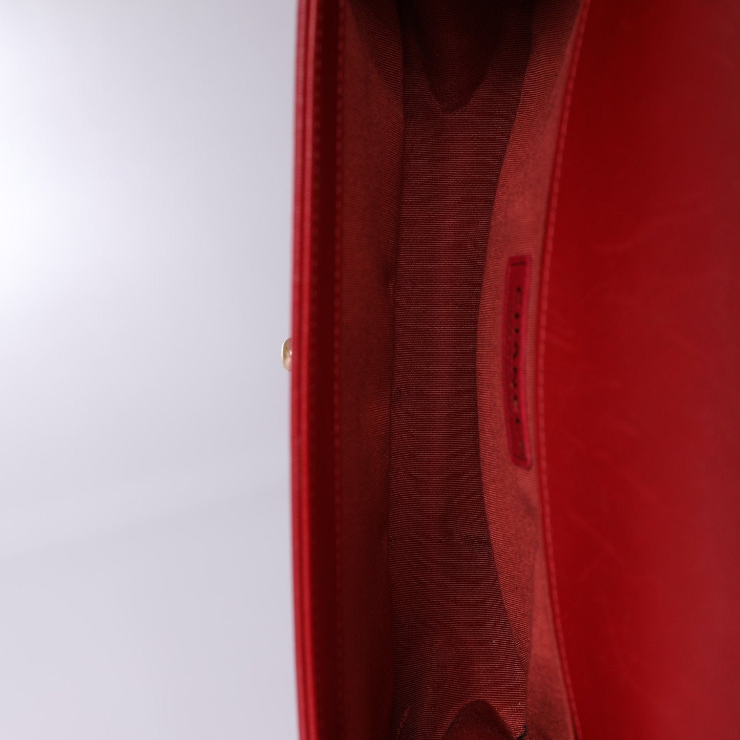 Chanel Red Medium Boy Bag